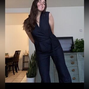 Calvin Klein Dark Blue Jumpsuit | Size 8 | Fits like a 10 |